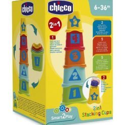CHI - 9373 Gioco 2 in 1 Tazze Impilabili
