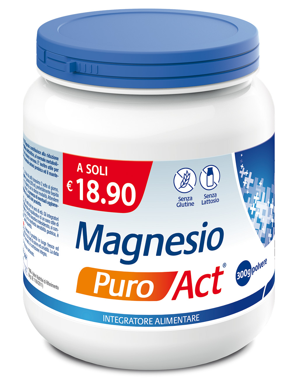 F&F - MAGNESIO PURO ACT - 300 gr