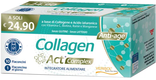 F&F - COLLAGEN ACT Complex - 10 flaconcini